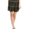 Jacquard Garment-Dyed Silk-Blend Mini Skirt Women -Women's Fashion General Store 1050085604 RLLD 1