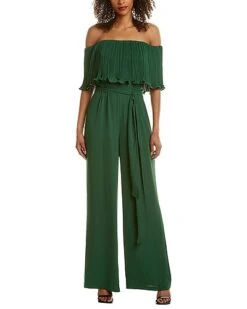 Halston Heritage Pleated Jumpsuit Women