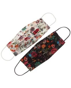 Pack Of 2 Cloth Face Masks Women