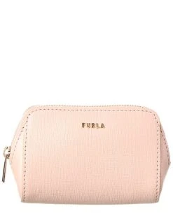 Furla Electra Small Leather Cosmetic Case Women