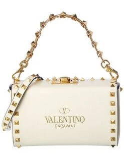Valentino Rockstud Alcove Leather Shoulder Bag Women