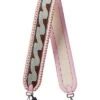 FENDI Canvas & Leather Shoulder Strap Women