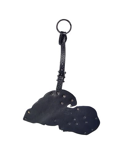 Valentino Panther Leather Bag Charm Women 4 Valentino Panther Leather Bag Charm Women - Image 2