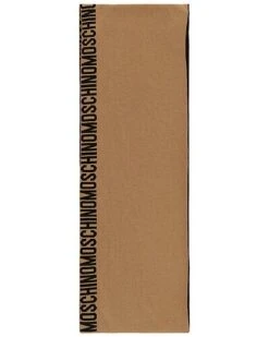 MOSCHINO Wool & Cashmere-Blend Scarf Women -Women's Fashion General Store 1111213711 RLLD 3