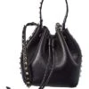 Valentino Rockstud Grainy Leather Bucket Bag Women -Women's Fashion General Store 1111365992 RLLD 1