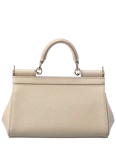 Dolce & Gabbana Sicily Small Leather Satchel Women 4 Dolce & Gabbana Sicily Small Leather Satchel Women - Image 2