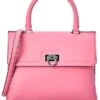 Salvatore Ferragamo Trifolio Small Leather Satchel Women -Women's Fashion General Store 1111382798 RLLD 1