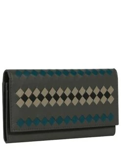 Bottega Veneta Intrecciato Leather Bifold Wallet Women