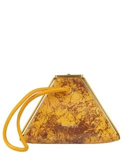 Bottega Veneta Pyramid Pattern Leather Clutch Women