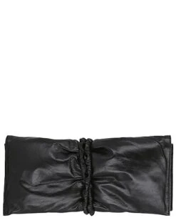 Bottega Veneta Ifold Leather Clutch Bag Women