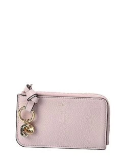 Chloé Alphabet Leather Coin Purse Women