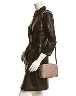 Valentino Rockstud Grainy Leather Camera Bag Women -Women's Fashion General Store 1111492582 RLLD 3