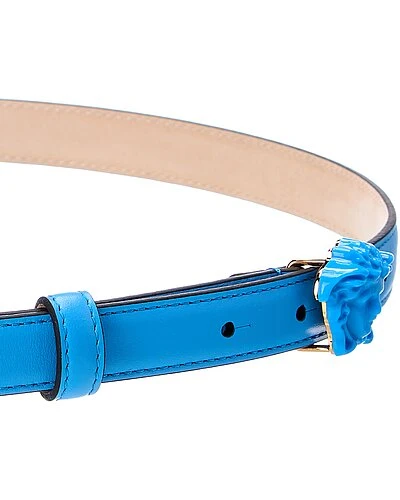 Versace La Medusa Leather Belt Women 4 Versace La Medusa Leather Belt Women - Image 2