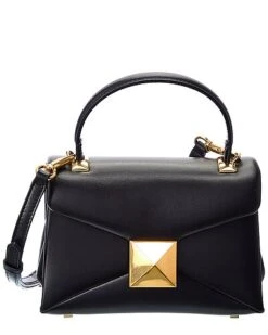 Valentino One Stud Mini Leather Shoulder Bag Women