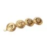 Versace Right Medusa Tribute Metal Hair Pin Women