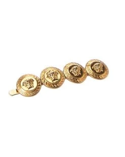 Versace Right Medusa Tribute Metal Hair Pin Women