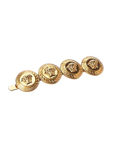 Versace Right Medusa Tribute Metal Hair Pin Women 3 Versace Right Medusa Tribute Metal Hair Pin Women