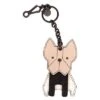 Bottega Veneta Dog Leather Keychain Women