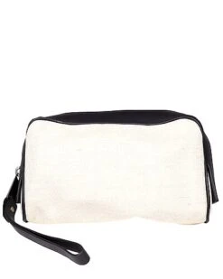 Bottega Veneta Zip Leather Makeup Case Women