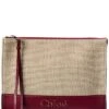 Chloé Sense Canvas & Leather Pochette Women -Women's Fashion General Store 1111579272 RLLD 1