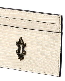 MOSCHINO Logo Embossed Leather Card Holder Women -Women's Fashion General Store 1111835690 RLLD 3