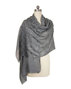 Women's Wool & Silk-Blend Wrap