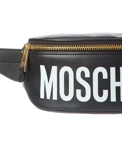 MOSCHINO Logo Print Leather Belt Bag Women -Women's Fashion General Store 1111916695 RLLD 3