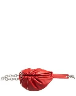 Bottega Veneta The Belt Chain Leather Pouch Women
