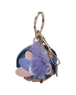 Furla Bubble Parrot Leather Keyring Women