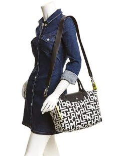 Longchamp Le Pliage LGP Small Top Handle Nylon & Leather Tote Women -Women's Fashion General Store 1160071866 RLLD 3