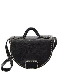 Chloé Edith Nano Leather Saddle Bag Women
