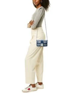 MCM Gretl Mini Vintage Jacquard Monogram Canvas & Leather Crossbody Women 9 MCM Gretl Mini Vintage Jacquard Monogram Canvas & Leather Crossbody Women -Women's Fashion General Store 1160203336 RLLD 4