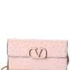 Valentino VSLING Ostrich Leather Wallet On Chain Women -Women's Fashion General Store 1160233211 RLLD 1