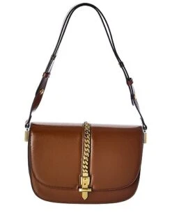 Gucci Sylvie 1969 Small Leather Shoulder Bag Women