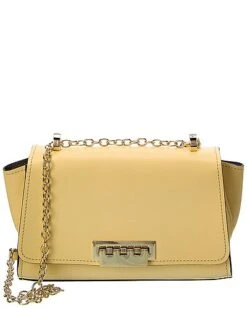 AC Zac Posen Eartha Mini Chain Leather Shoulder Bag Women