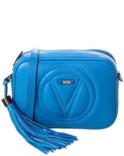 By Mario Valentino Mia Signature Leather Crossbody Women