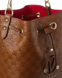 By Mario Valentino Karl Medallion Leather Bucket Bag Women -Women's Fashion General Store 1160315919 RLLD 3