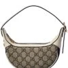 Gucci Ophidia Mini GG Supreme Canvas & Leather Shoulder Bag Women