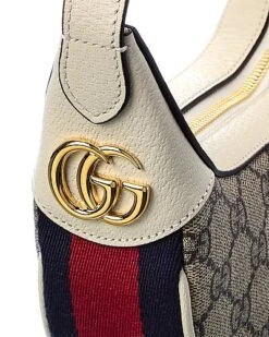 Gucci Ophidia Mini GG Supreme Canvas & Leather Shoulder Bag Women -Women's Fashion General Store 1160323624 RLLD 3