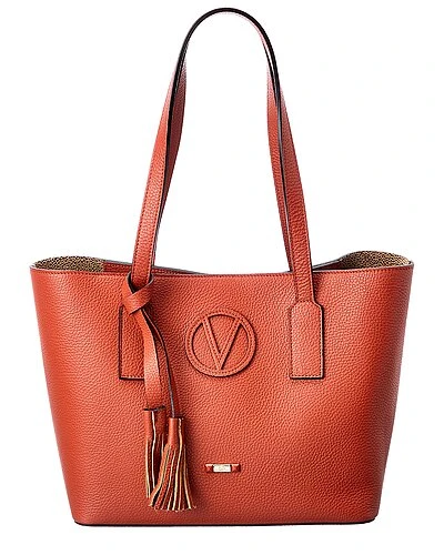 By Mario Valentino Prince Leather Tote Women Rose 8 By Mario Valentino Prince Leather Tote Women Rose - Image 6