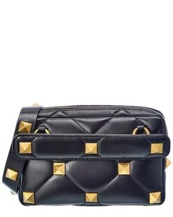 Valentino Roman Stud Leather Belt Bag Women
