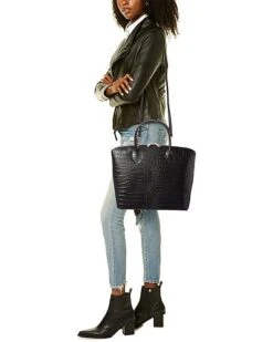 Alex Croc-Embossed Leather Tote Women -Women's Fashion General Store 1160410926 RLLD 4