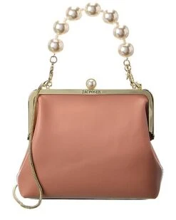 Lacey Leather Frame Clutch Women