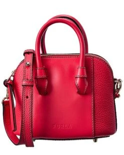 Furla Miastella Mini Dome Leather Satchel Women