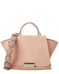 Eartha Iconic Soft Top Handle Leather Satchel Women