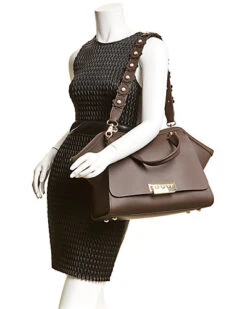 Eartha Iconic Jumbo Double Handle Leather Satchel Women -Women's Fashion General Store 1160506009 RLLD 4