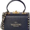 Valentino Rockstud Alcove Grainy Leather Shoulder Bag Women -Women's Fashion General Store 1160506350 RLLD 1