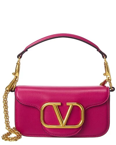Valentino VLogo Loco Small Leather Shoulder Bag Women 3 Valentino VLogo Loco Small Leather Shoulder Bag Women