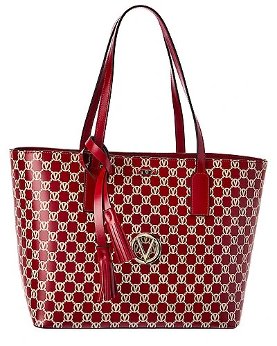 By Mario Valentino Soho Monogram Leather Tote Women 3 By Mario Valentino Soho Monogram Leather Tote Women