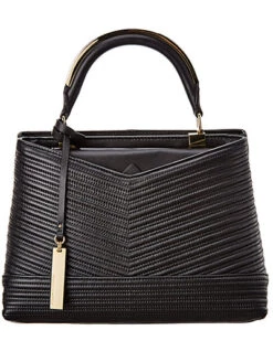 Vince Camuto Blu Leather Satchel Women